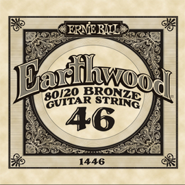 Струна для акустических гитар ERNIE BALL .046 Earthwood P01446, фото 